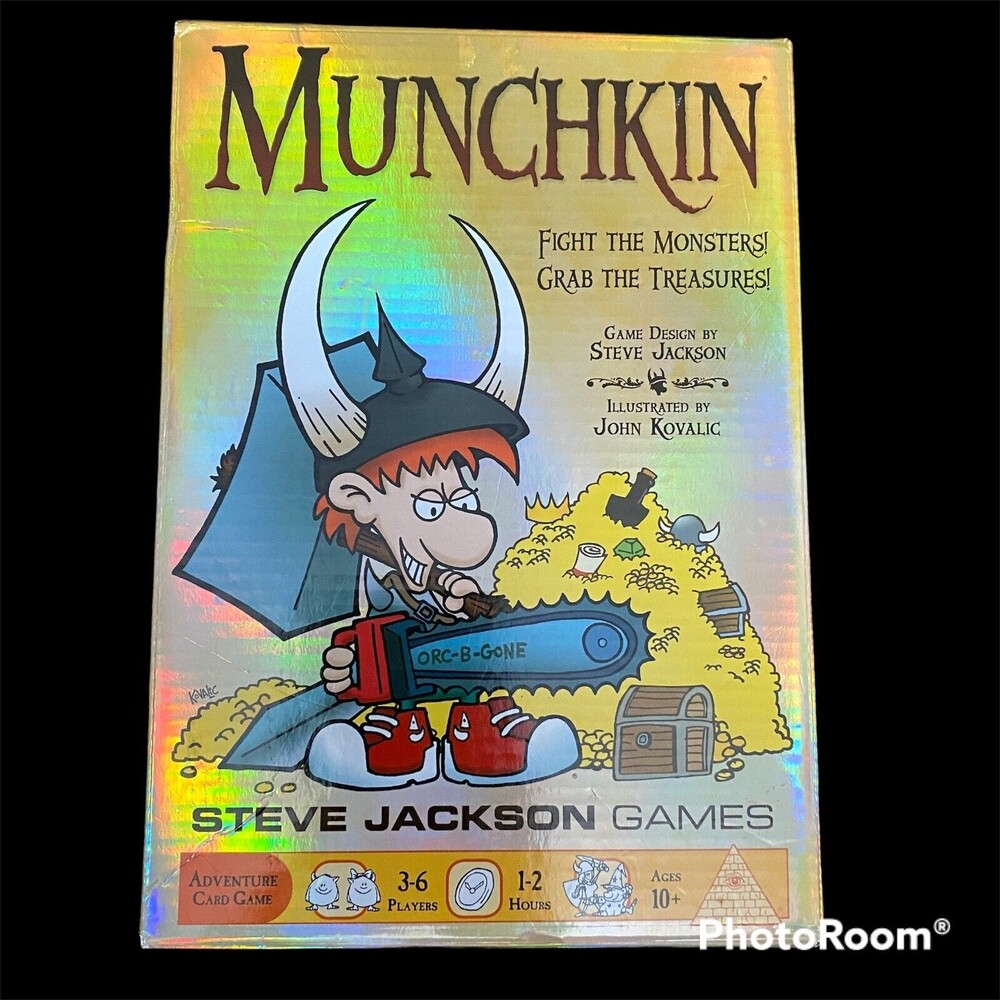 Munchkin Cardgame Steve Jackson Games 1408M  1st Edition 1st Printing June 2014